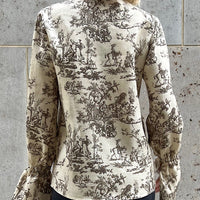 BLOUSE CHLOE "TOILE DE JOUY"