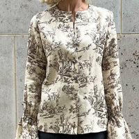 BLOUSE CHLOE "TOILE DE JOUY"