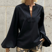 BLOUSE CLAIRE "BLACK"