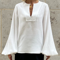 BLOUSE CLAIRE "ECRU"